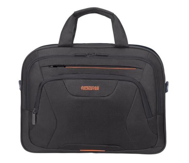 AMERICAN TOURISTER Torba na laptopa AT WORK 15.6 czarno-pomarańczowa 33G-39-005 - 738191 - zdjęcie